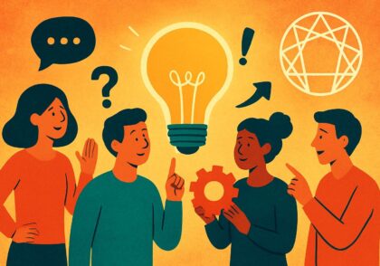 خلاقیت و نوآوری در تیم: چگونه از پتانسیل خلاقانه هر تیپ انیاگرام استفاده کنیم؟