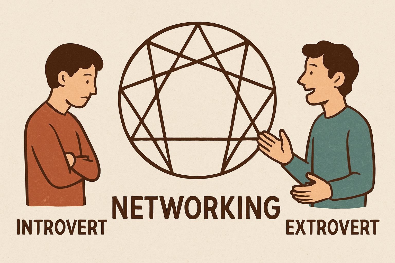 شبکه سازی برای درونگراها و برونگراها: استراتژی‌های موثر بر اساس تیپ انیاگرام