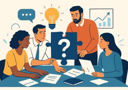 حل مسئله در تیم: ترکیب قدرت تحلیلی تیپ ۵، عمل‌گرایی تیپ ۸ و خلاقیت تیپ ۴