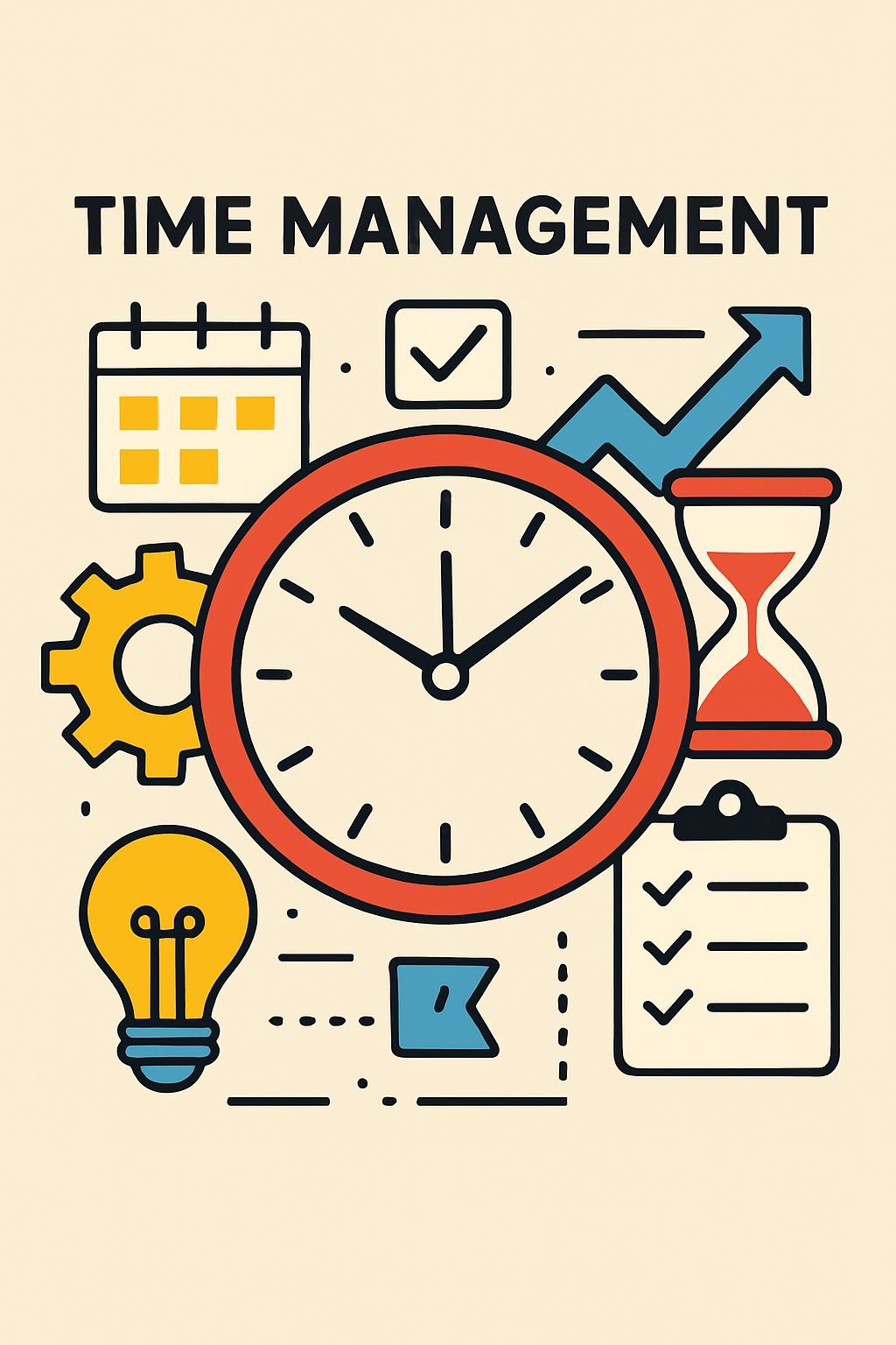 مدیریت زمان به سبک تیپ ۷ (خوشگذران): راهکارهایی برای تمرکز و اتمام کارها