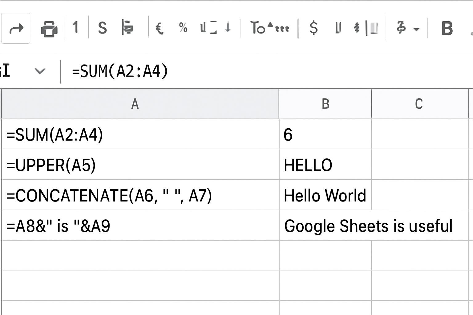 آموزش جامع فرمول UNICODE در گوگل شیت