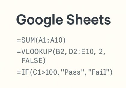 آموزش جامع فرمول VALUE در گوگل شیت