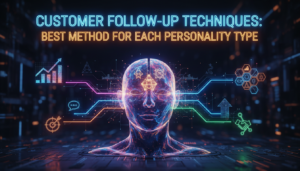 تکنیک‌های پیگیری (Follow-up) مشتری: بهترین روش برای هر تیپ شخصیتی